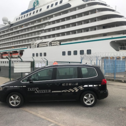 Paquebot Crystal Serenity Taxi Seizeur Cherbourg